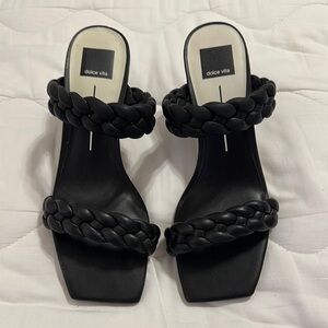 Dolce Vita Women's Black Braided Sandals - New and never worn!